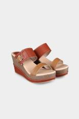 Cerelia Women Shoes Flat Shoes Ballet Flats Wanita Sepatu Sepatu datar Flats Ballet Chocolate Cokelat Diskon discount murah bazaar baju celana fashion brand branded