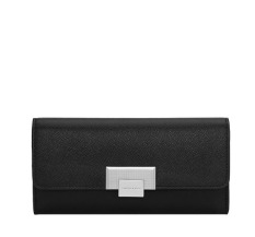 CHARLES & KEITH Womens Panjang Dompet Multi Fungsional BusinessWallet CK6-10680382 Hitam