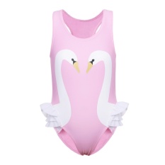 Murah Promosi Diskon Terbaik untuk Anak Swimwear Anak-anak Sports Girls Dress Remaja Shirt Baju Bayi untuk 1-7Y-Intl