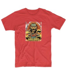 Jual Murah Modis Kaus Mad Mar Pelangi Jalan Mad Maksimum Fury Jalan Super Mario Kustom Kaus untuk Pria (Merah) -Internasional