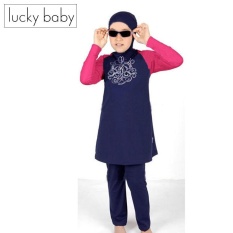Anak-anak Muslim Swimwear BERKUALITAS BAIK Anak Beach Mandi Suit Muslimah Islam Swimsuit Berenang Surf Wear Sport Pakaian Burqini Plus Ukuran Apricot Muslim Swimwear Beach Mandi Suit Muslimah Islam Swimsuit Berenang Surf Wear Sport Pakaian Burqini-Intl
