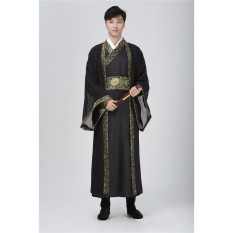 Cina Han Tang Pakaian Kaisar Prince Menunjukkan Cosplay Setelan Robe Kostum-Internasional