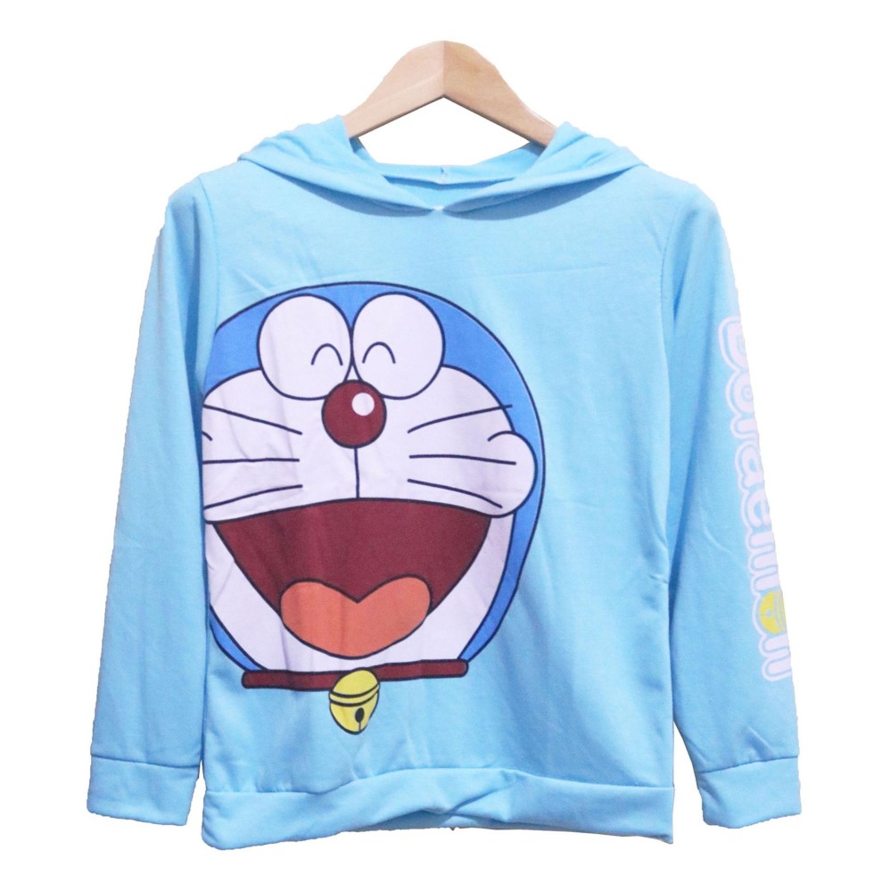 Cikitashop Kaos Cewe / Kaos Tumblr Tee Wanita / Kaos T-Shirt Wanita / Kaos Wanita Fashion / Atasan Wanita Sweater Jaket Doraemon 1
