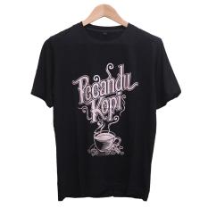 Cikitashop - Kaos T-Shirt Distro / Kaos Pria / T-Shirt Pria Anime Premium Pecandu Kopi