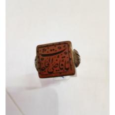 Cincin Sunnah Akik Yaman Berukir Asli dari Yaman