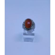 Cincin Sunnah Batu Akik Persia Lelaki Asli dari Iran