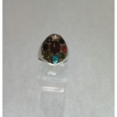 Cincin Sunnah Hiriz 9 Batu Akik Kecil Asli dari Iran