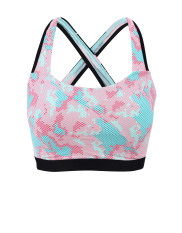 CIVRIT Sport Bra 274016-2 Multicolor - Pink Tosca