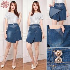Cj Collectin Celana jeans pendek hotpant wanita jumbo short pant Julisa