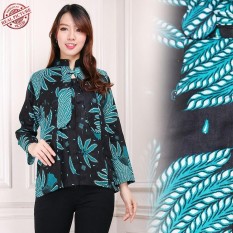 Cj Collection Atasan Blouse Kemeja Abaya Batik Wanita 