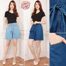 Cj collection Celana jeans pendek hotpant wanita jumbo short pant Michila