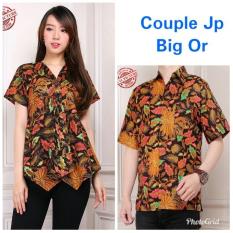 Cj collection Couple batik dress maxi pendek atasan blouse long tunik wanita mini dress dan atasan kemeja shirt pria shirt Austina