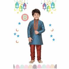 Clafishope Stelan Fashion Anak Koko Biru Merah Bata