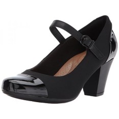 Clarks Womens Garnit Tianna Dress Pump, Black Multi, KAMI-Internasional