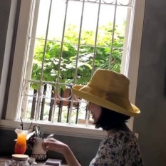 Cloth hat cotton numb the series lady fisherman's hat can fold a sun protection to defend ultraviolet ray can book side literature spring the summer hide a sun hat - intl