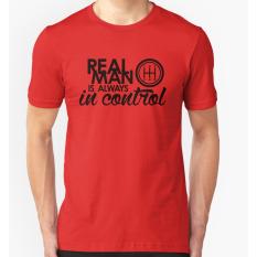 Clothing Online T-shirt REAL MAN - Merah