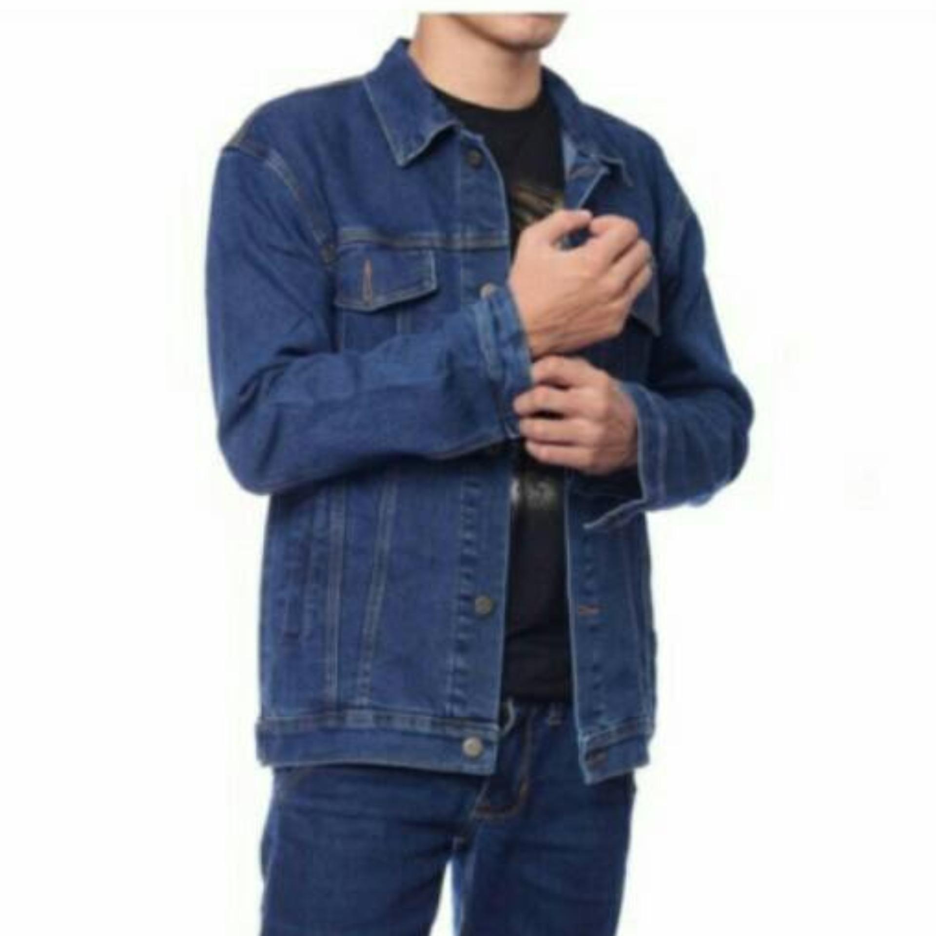 CLR Jaket Jeans Denim Pria Men's - BIOWOSH