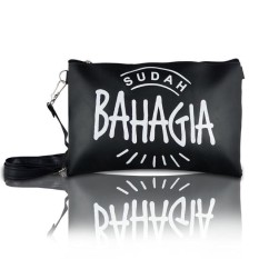 tas Selempang Wanita - Hand Bag - Tas Bahu - Harga Grosir - Clutch Sudah Bahagia - PABRIKSLINGBAG