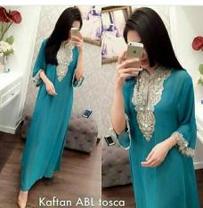 CN AO- Kaftan Payet (White-Tosca-Maroon)