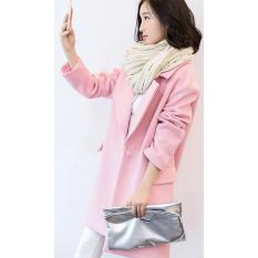 Coat Musim Dingin Luaran Baju Hangat Winter Wool Furing Anti Angin New - Aihqvc