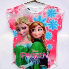 Coco Ice - Kaos Anak - Frozen Fever - Putih
