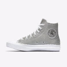 Converse Chuck Taylor 2 Perforated Metallic Lunarlon Hi - Silver