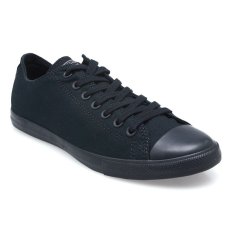 Converse Chuck Taylor All Star Lean Low Top Sepatu Sneakers - Black/White