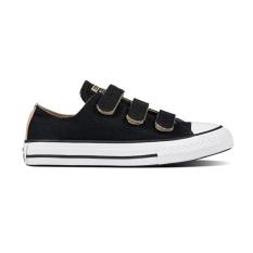 Converse Chuck Taylor All Star V Ox Kids Sneakers Shoes - Hitam