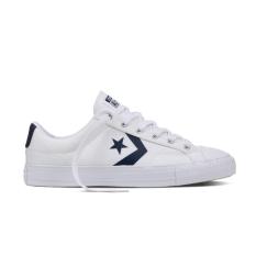Converse Star Player Canvas Ox - White