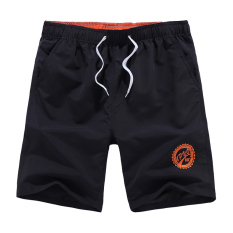 Sejuk dan Nyaman Musim Panas Baru Pria Pantai Shorts (Gray)