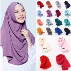 Cotton Bee Pashmina Instan Sabrina - Jilbab Instan Kerudung Berkualitas - Taupe
