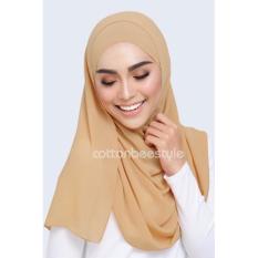 Cotton Bee Pashmina Regular Basic - Capucinno