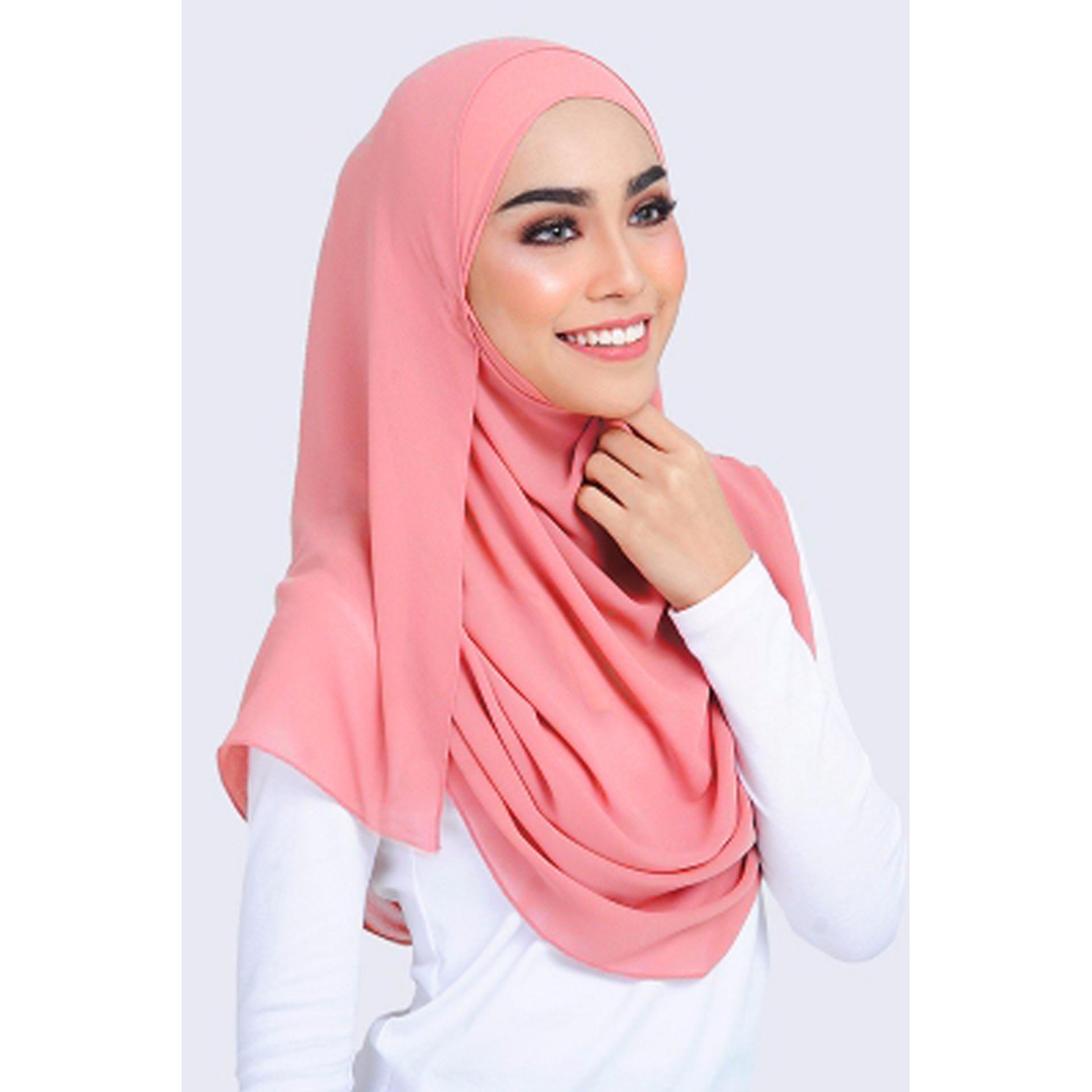 Cotton Bee Pashmina Regular Basic - Guava