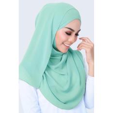 Cotton Bee Pashmina Regular Basic Hijau Mint
