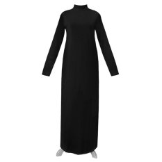 CottonHeaven Manset Dress Gamis 28 Warna All Size & Big Size - Hitam