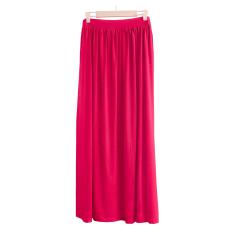 CottonHeaven Rok Kaos Maxi Nadhifa 27 Warna - Merah Semangka