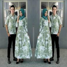 Couple Batik Gamis Simple Elegan