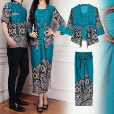 Couple Maulana Tosca Couple Kemeja Baju Batik Pria Couple / Gamis Muslim / Kebaya Dress Wanita / Set Muslim / setelan baju muslim / kabaya pesta / kebaya modis