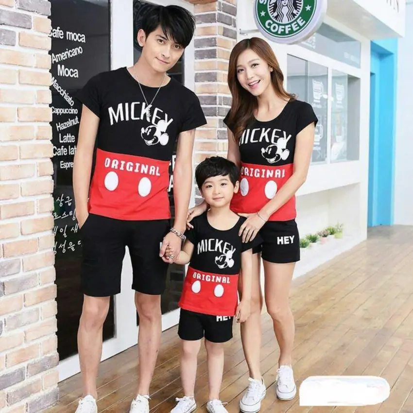Harga couple store cs kaos family cute mick good quality 3 in | CekHarga.PW
