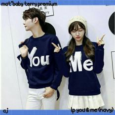 Jaket/Sweater&Cardigan Wanita/Rompi Wanita/Jacket Wanita/Jaket Parasut Wanita/Kemeja Couple Family/Couple Family/Hoodii Couple Family/Jas Pria/Jacket Pria/Sweater&Cardigan Couple/Cardigan Pria/SWEATER COUPLE YOU&ME NAVY