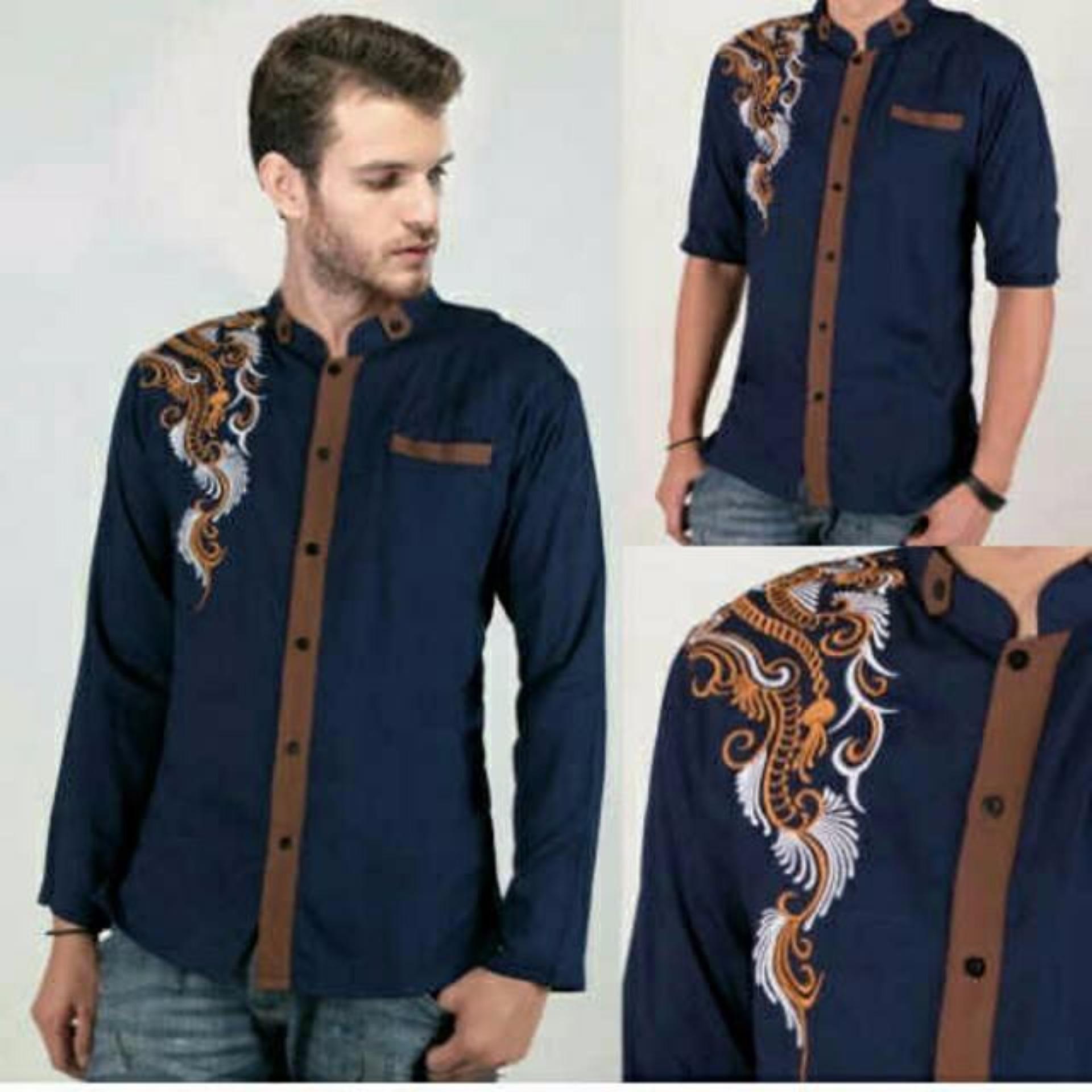 COUPLELOVER- BUSANA MUSLIM PRIA / KOKO YUDY BORDIR NAVY COUPLELOVER- BUSANA MUSLIM PRIA / KOKO YUDY BORDIR NAVY