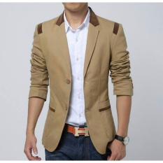 COUPLELOVER - KEMEJA JAS ROCKY BROWN NO INNER SEMI JAS HEM PRIA SHIRTS MAN FASHION PRIA BAJU PRIA KEMEJA CASUAL