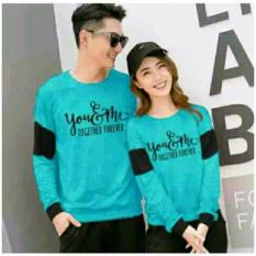 couplelover-sweater pasangan YOUME FOREVER TOSCA (PRIA+WANITA)  BAJU PASANGAN  SWEATER KAPEL  BAJU KEMBARAN  FASHION COUPLE