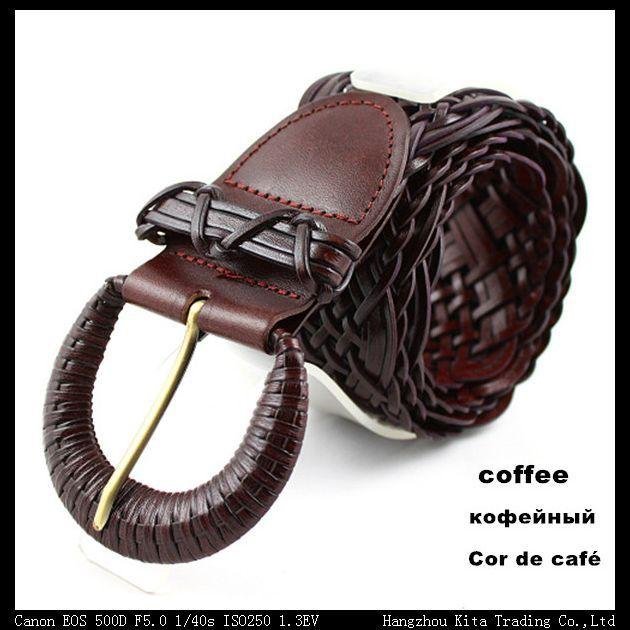 COWATHER 2017 Mewah Wanita Belt Rajutan Sapi Sabuk Kulit untuk Wanita Strap Female Pin Buckle Belt Summer Dress Belt Coffee 105 Cm-Intl COWATHER 2017 Mewah Wanita Belt Rajutan Sapi Sabuk Kulit untuk Wanita Strap Female Pin Buckle Belt Summer Dress Belt Coffee 105 Cm-Intl