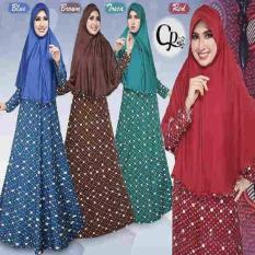 CP 149C SPANDEK KOREA MAXI GAMIS SYARI MUSLIM +BERGO