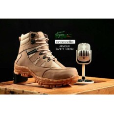 CROCODILE ARMOUR SAFETY SHOES - Sepatu Safety Boots / Angkle Boots Cocok Untuk Working Touring Dan Hiking