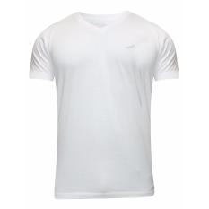 Crocodile International V-Neck T-Shirt Putih Limited Edition