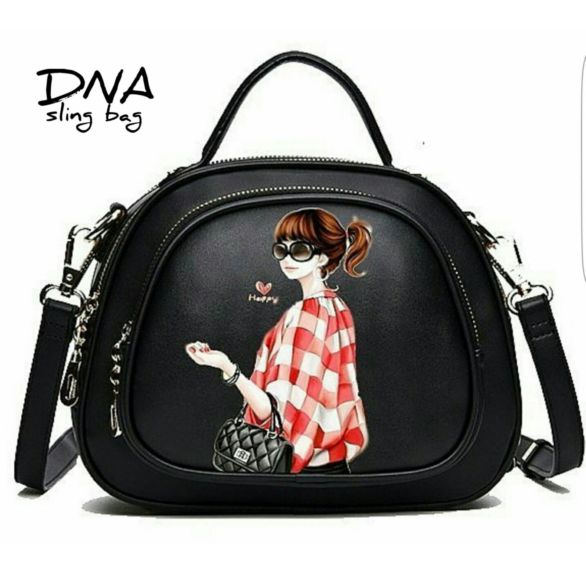 Cross Body Bag / Sling Bag / Tas Selempang Korean Style Fashionable Girl