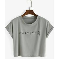cs - kaos MORNING crop tee MISTY FIT TO XL I cod I bayar tempat I crop pendek I fashion wanita I kaos wanita I t-shirt l kaos murah l garanasi murah l bayar tempat l maroon l bahan soft l fit to L l allsize l REAL PICT I