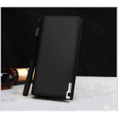 Curewe Kerien Premium PU Kulit Dompet Pria Panjang Tas Tangan